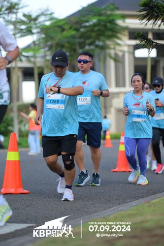 Race photo from KBP City Run 2024