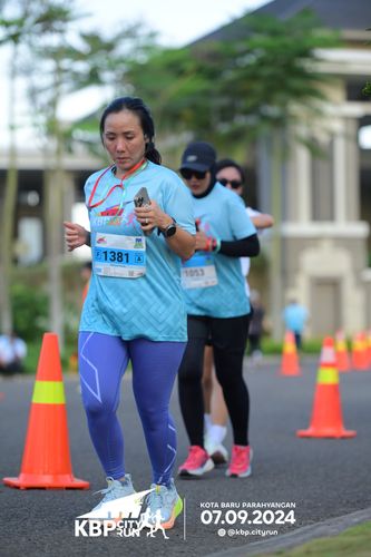 Race photo from KBP City Run 2024