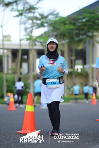 Race photo from KBP City Run 2024