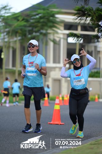 Race photo from KBP City Run 2024