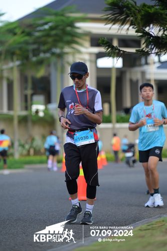 Race photo from KBP City Run 2024