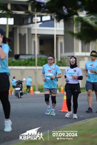 Race photo from KBP City Run 2024