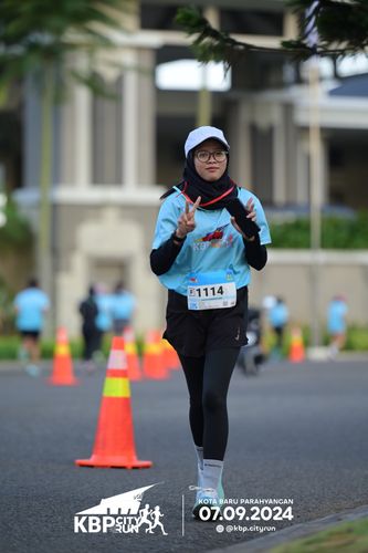 Race photo from KBP City Run 2024