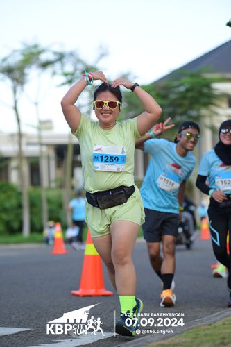 Race photo from KBP City Run 2024