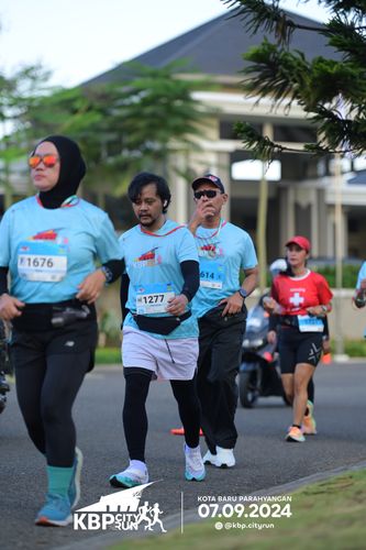Race photo from KBP City Run 2024