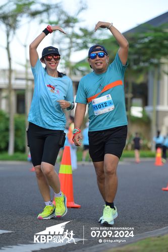 Race photo from KBP City Run 2024