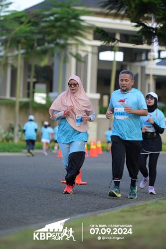 Race photo from KBP City Run 2024