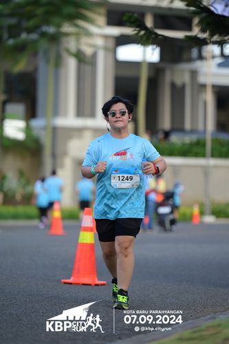 Race photo from KBP City Run 2024