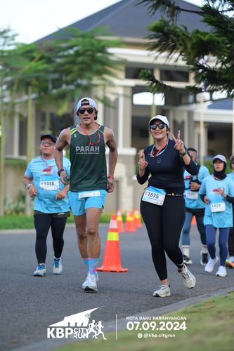 Race photo from KBP City Run 2024