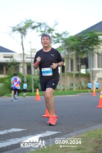 Race photo from KBP City Run 2024