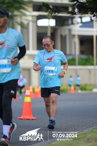 Race photo from KBP City Run 2024