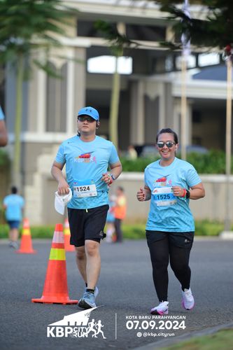Race photo from KBP City Run 2024