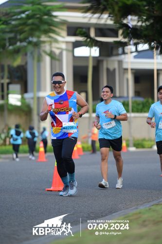 Race photo from KBP City Run 2024