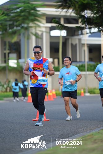 Race photo from KBP City Run 2024