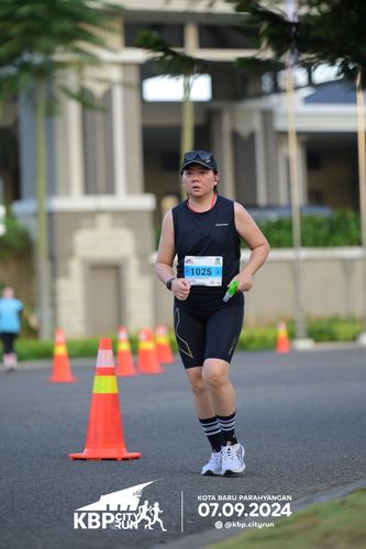 Race photo from KBP City Run 2024