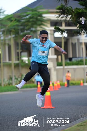 Race photo from KBP City Run 2024