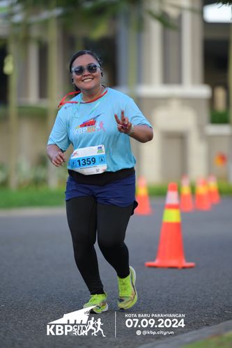 Race photo from KBP City Run 2024