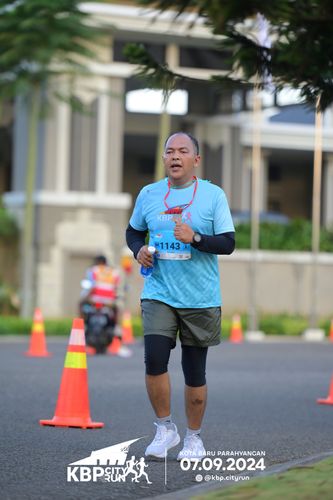 Race photo from KBP City Run 2024