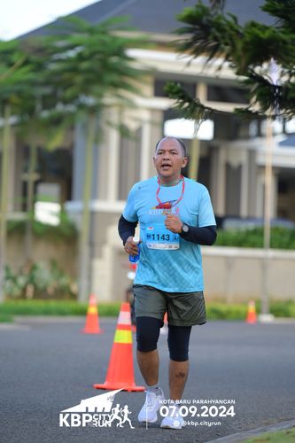 Race photo from KBP City Run 2024