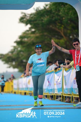 Race photo from KBP City Run 2024