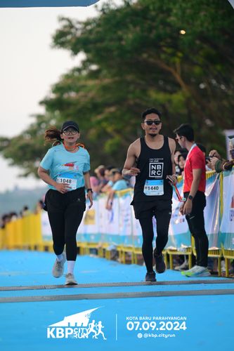 Race photo from KBP City Run 2024