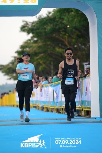 Race photo from KBP City Run 2024