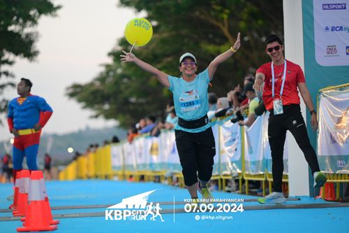 Race photo from KBP City Run 2024