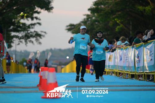 Race photo from KBP City Run 2024