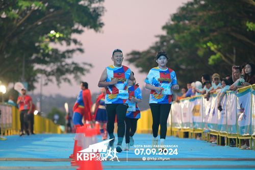 Race photo from KBP City Run 2024