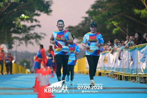 Race photo from KBP City Run 2024