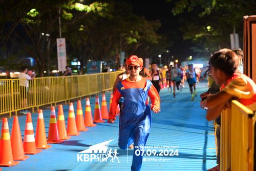 Race photo from KBP City Run 2024