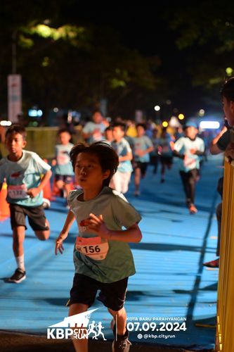 Race photo from KBP City Run 2024