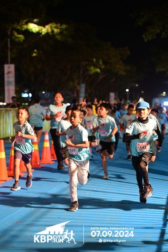 Race photo from KBP City Run 2024