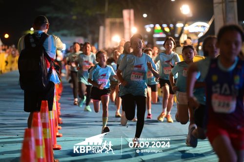 Race photo from KBP City Run 2024