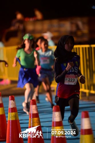 Race photo from KBP City Run 2024