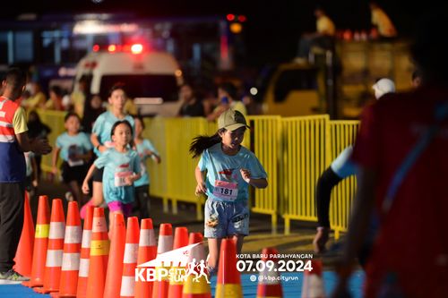 Race photo from KBP City Run 2024
