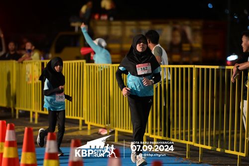 Race photo from KBP City Run 2024
