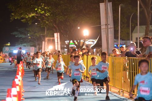 Race photo from KBP City Run 2024