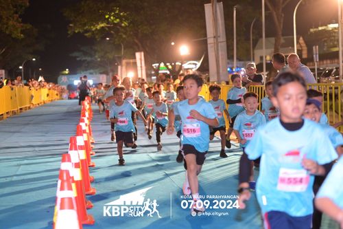 Race photo from KBP City Run 2024