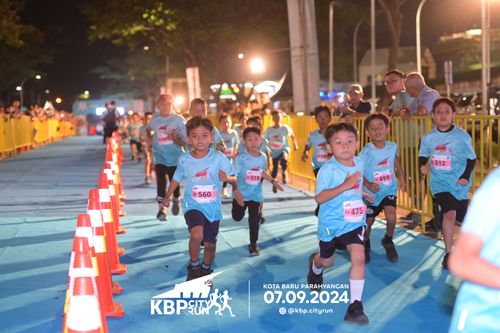 Race photo from KBP City Run 2024