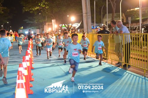 Race photo from KBP City Run 2024
