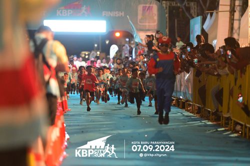 Race photo from KBP City Run 2024