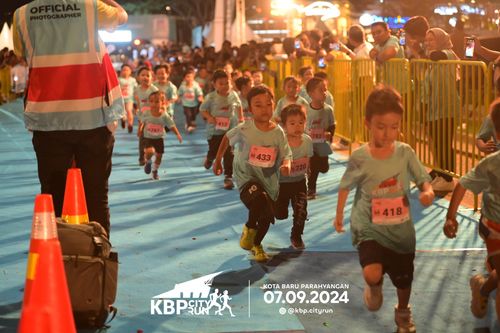 Race photo from KBP City Run 2024
