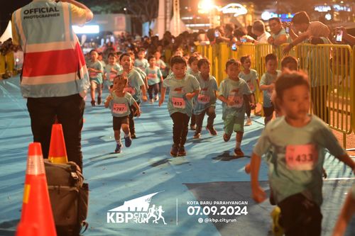Race photo from KBP City Run 2024