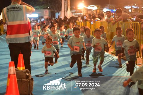 Race photo from KBP City Run 2024