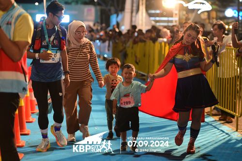Race photo from KBP City Run 2024
