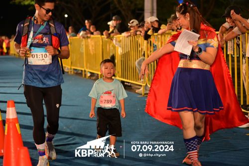 Race photo from KBP City Run 2024