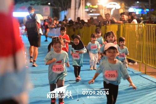 Race photo from KBP City Run 2024