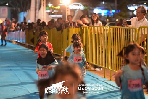 Race photo from KBP City Run 2024
