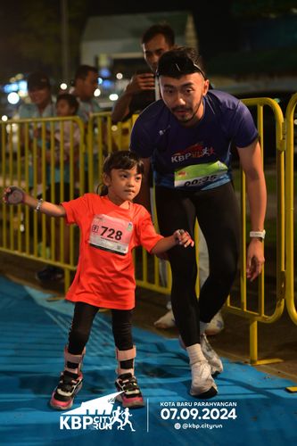 Race photo from KBP City Run 2024